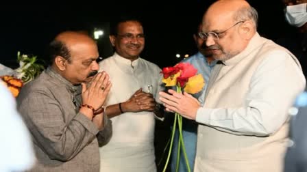 karnataka cm bommai, home minister amit shah