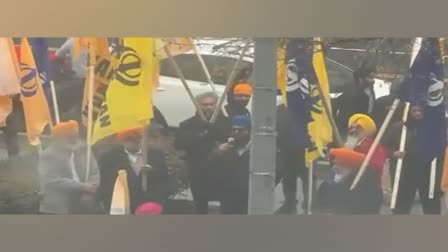 Khalistan supporters try to incite violence at Indian Embassy in Washington; Secret Service, police foil their bid