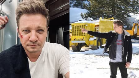 Hollywood actor Jeremy Renner  Jeremy Renner  Jeremy Renner starts walking  Jeremy Renner snow plow accident  snow plow accident  Hollywood actor Jeremy Renner starts walking  സ്നോ പ്ലൗ യന്ത്രം  മഞ്ഞുമാറ്റാൻ ഉപയോഗിക്കുന്ന സ്നോ പ്ലൗ യന്ത്രം  ജെറമി റെൻനർ  ജെറമി റെൻനർ ആൻ്റി ഗ്രാവിറ്റി ട്രെഡ്മില്ലിൻ്റെ  വാഷിങ്ങ്‌ടൺ  ഹോക്ക് ഐ  Hawkeye  Finale of Hawkeye  Hawkeye star  പൊട്ടിയത് 30 എല്ലുകൾ  ഹോളിവുഡ് താരം ജെറമി റെൻനർ  സ്നോ പ്ലൗ അപകടം