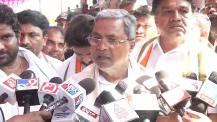 Opposition leader Siddaramaiah