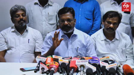 Bharatiya Janata coming to power is not good for the people of the country said thirumavalavan