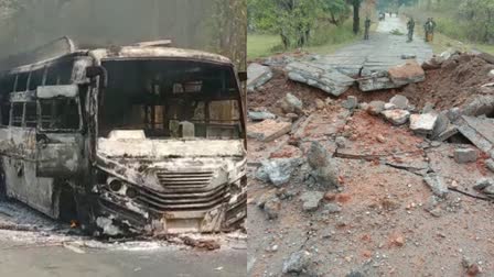 naxals-set-ablaze-passenger-bus-in-dantewada-chhattisgarh