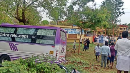 Tourist bus collides with bikes