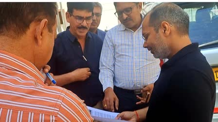 Inspected Rajiv Awas Yojana in Jaipur