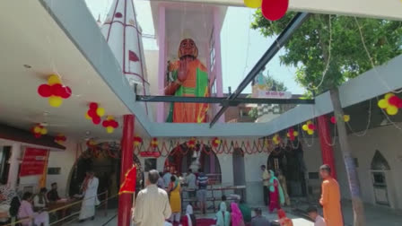 On the occasion of Hanuman Jayanti, Bajrang Bali devotees worshiped