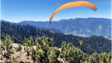 Paragliding in Dhugandhar Hill of Gohar