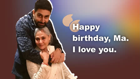 Abhishek Bachchan wishes Jaya Bachchan on birthday