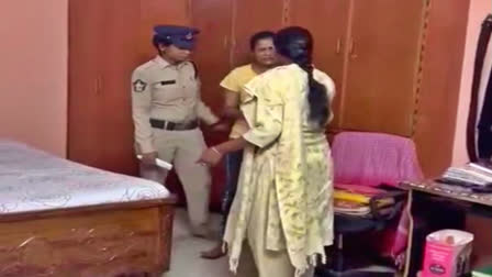 AP police high-handed treatment of TDP woman leader