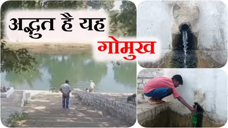 gomukh water source of jabalpur