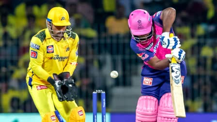 CSK vs RR  Sanju Samson  Sanju Samson unwanted record  chennai super kings  rajasthan royals  devdutt padikkal  സഞ്‌ജു സാംസണ്‍  ദേവദത്ത് പടിക്കല്‍  ഐപിഎല്‍  ഐപിഎല്‍ 2023  സഞ്‌ജു സാംസണ്‍ ഐപിഎല്‍ റെക്കോഡ്  രാജസ്ഥാന്‍ റോയല്‍സ്  ഷെയ്‌ന്‍ വോണ്‍  Shane Warne