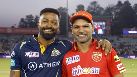 IPL 2023  ഇന്ത്യൻ പ്രീമിയർ ലീഗ്  പഞ്ചാബ് കിങ്സ്  Gujarat Titans  ഗുജറാത്ത് ടൈറ്റൻസ്  Punjab Kings  ഐപിഎൽ 2023  ഹാർദിക് പാണ്ഡ്യ  Hardik Pandya  Gujarat Titans vs Punjab Kings  Gujarat Titans vs Punjab Kings Toss Report