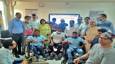 Haryana State Commission for Disabled Meeting in Faridabad