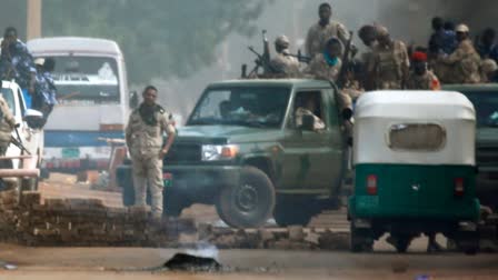 fighting between armies in Sudan