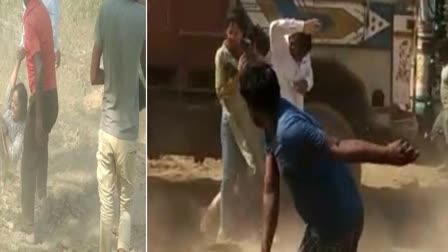 Sand Mafia Beats Mining Inspector ETV Bharat