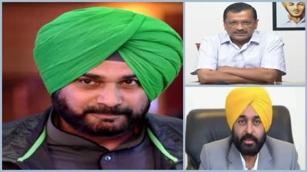 Navjot Singh Sidhu targets Arvind Kejriwal, Bhagwant Mann over Delhi excise policy