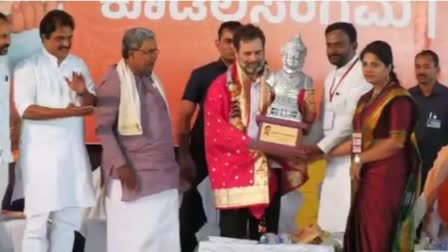 Rahul Gandhi pays tribute to Basaveshwara on Basava Jayanti