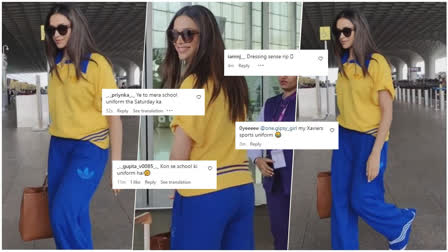 Deepika Padukone spotted at airport in casual sportswear, gets trolled for wearing 'sports uniform'