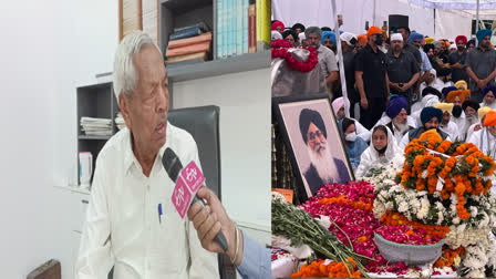 Late Prakash Singh Badal's friend Charanji Lal Garg praised in Bathinda