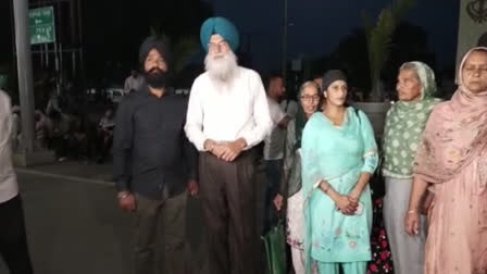 Family members of Amritpal and Bhagwant Singh Bajake, detained in Dibrugarh Jail, reached Amritsar