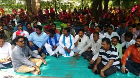 Cleaners on strike in Jodhpur