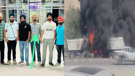 A young man from Ropar district was burnt alive during the truck accident in Dubai