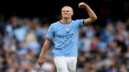 Haaland  Erling Haaland records  Erling Haaland goal scoring records  Premier league  എർലിങ് ഹാലണ്ട്  Premier league record  Manchester city  മാഞ്ചസ്റ്റർ സിറ്റി  Premier league golden boot  golden boot race