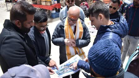 Bhaskar Khulbe Inspected Badrinath Master Plan