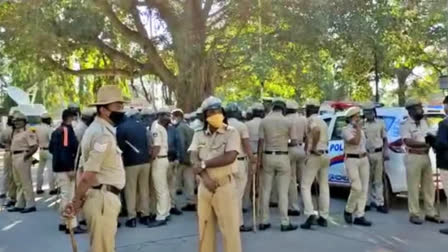 KARNATAKA ASSEMBLY ELECTION OVER ONE AND HALF LAKH POLICEMEN DEPLOYED