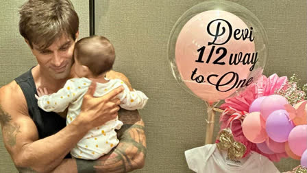 Bipasha Basu celebrates daughter Devi's half-birthday with Karan Singh Grover