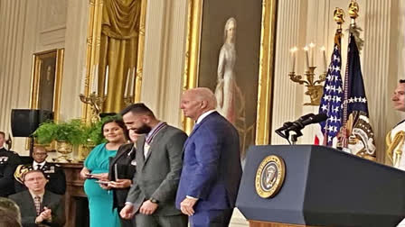 Biden honours Indian-origin NYPD cop with Presidential Medal of Valor