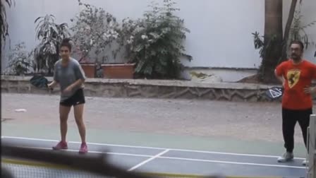 aamir khan and fatima sana shaikh spotted playing pickleball