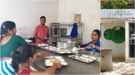 Indira Canteen in Davangere