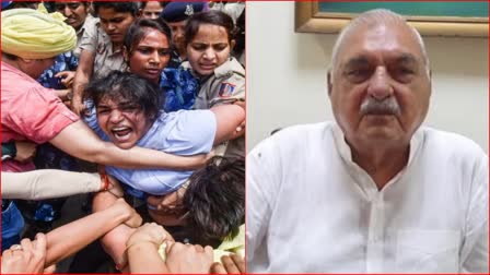 Reaction of opposition leaders in police action on wrestlers