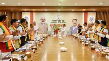 BJP chief ministers meeting with PM Modi