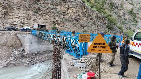 bailey bridge in Chamoli