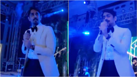 Siddharth surprises crowd as he sings Oye Oye at Sharwanand's wedding