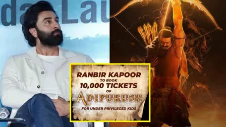 Ranbir book Adipurush tickets