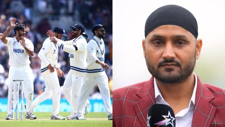 indian cricket team and harbhajan singh