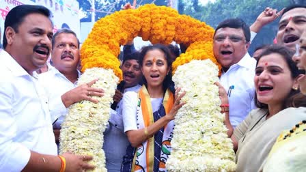 Supriya Sule refutes claims of Ajit Pawar unhappy with her elevation  Supriya Sule  Ajit Pawar  മാധ്യമ റിപ്പോര്‍ട്ടുകള്‍ തള്ളി സുലെ  എന്‍സിപി  Nationalist Congress Party  NCP  സുപ്രിയ സുലെ  അജിത് പവാര്‍  ശരദ് പവാർ