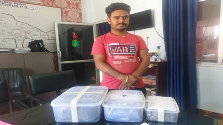 ganja smuggling in ranchi