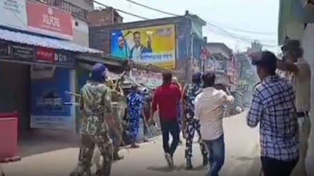 West Bengal Panchayat Polls: 7 crude bombs bombs found in Bhangar, Governor C.V. Ananda Bose visits spot, violence claims 5 lives so far