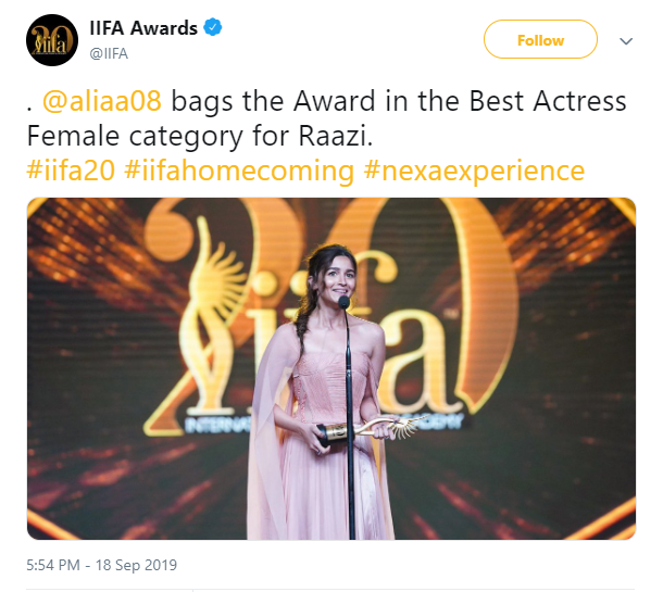 IIFA 2019