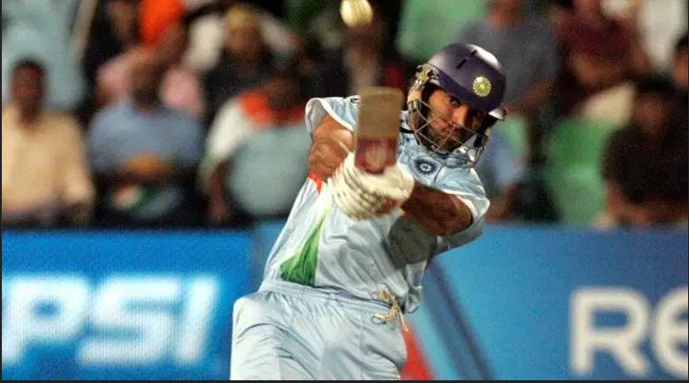 Yuvraj Singh hits six sixes,