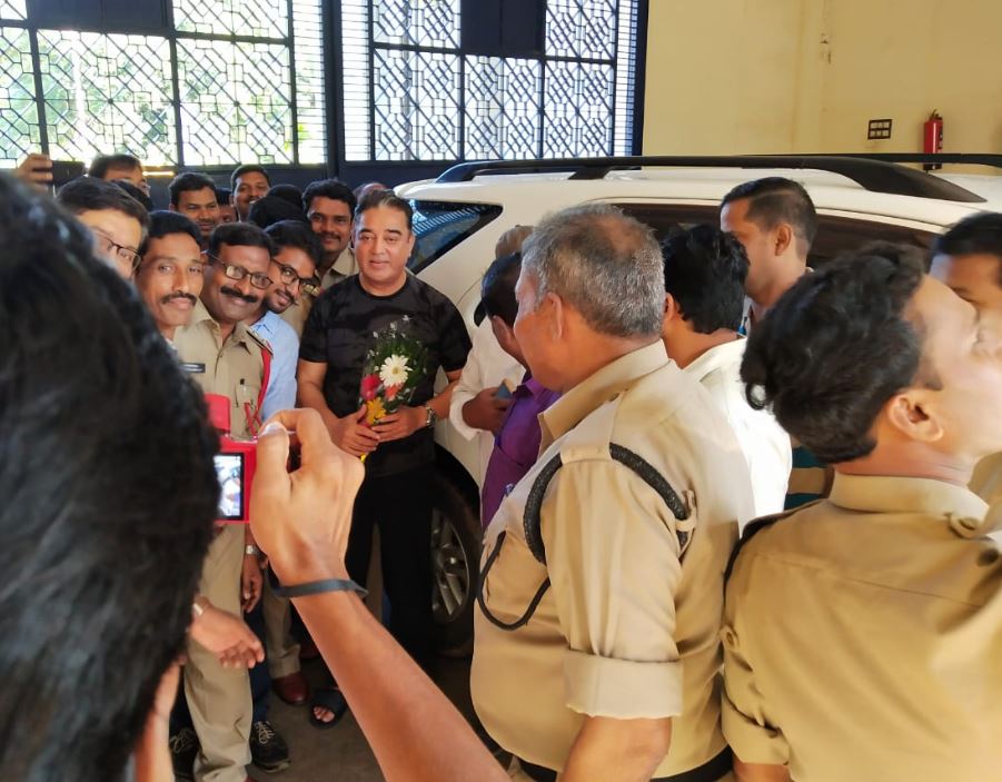 Kamal visit Rajahmundry central jail