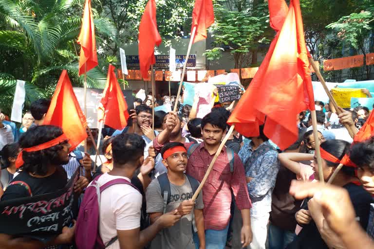 jadavpur university protest