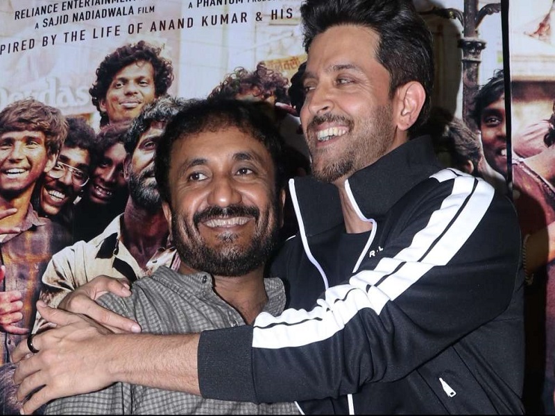 anand kumar with hrithik roshan