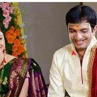 marathi celebraty couple marriage photo