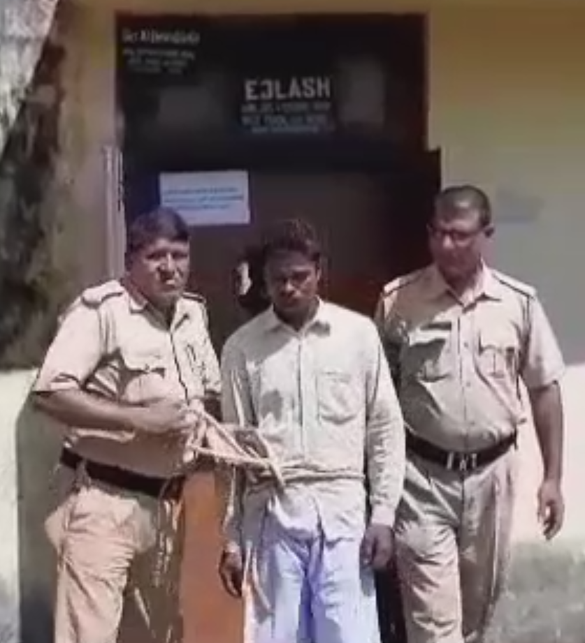 Arrested man