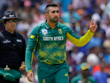 SA spinner Tabraiz Shamsi