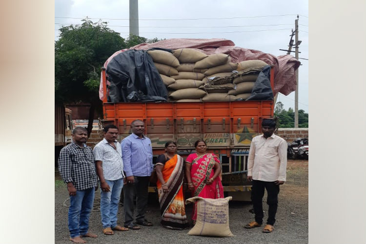 ration card rice sold to martket one arrested